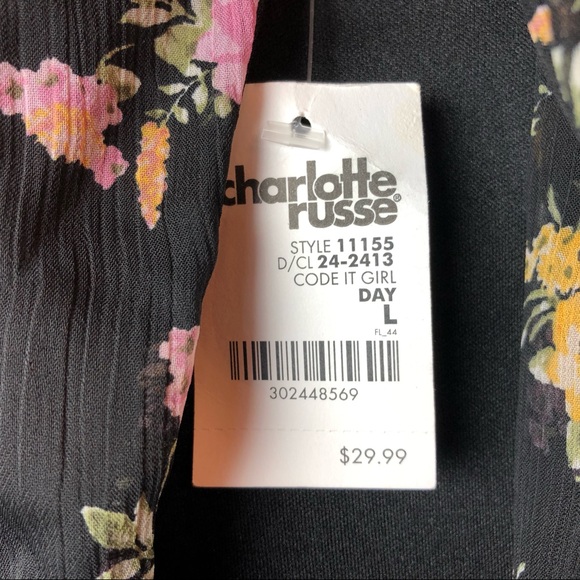 Floral Print Romper - Picture 6 of 6